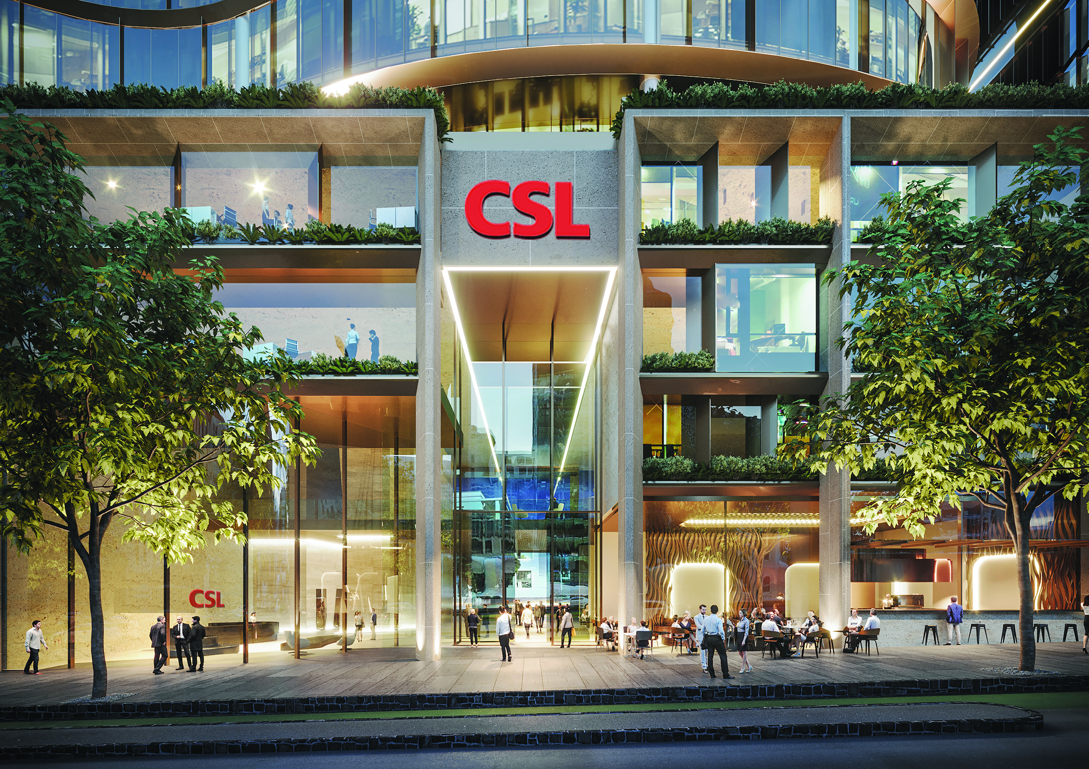CSL headquarters development at Elizabeth North