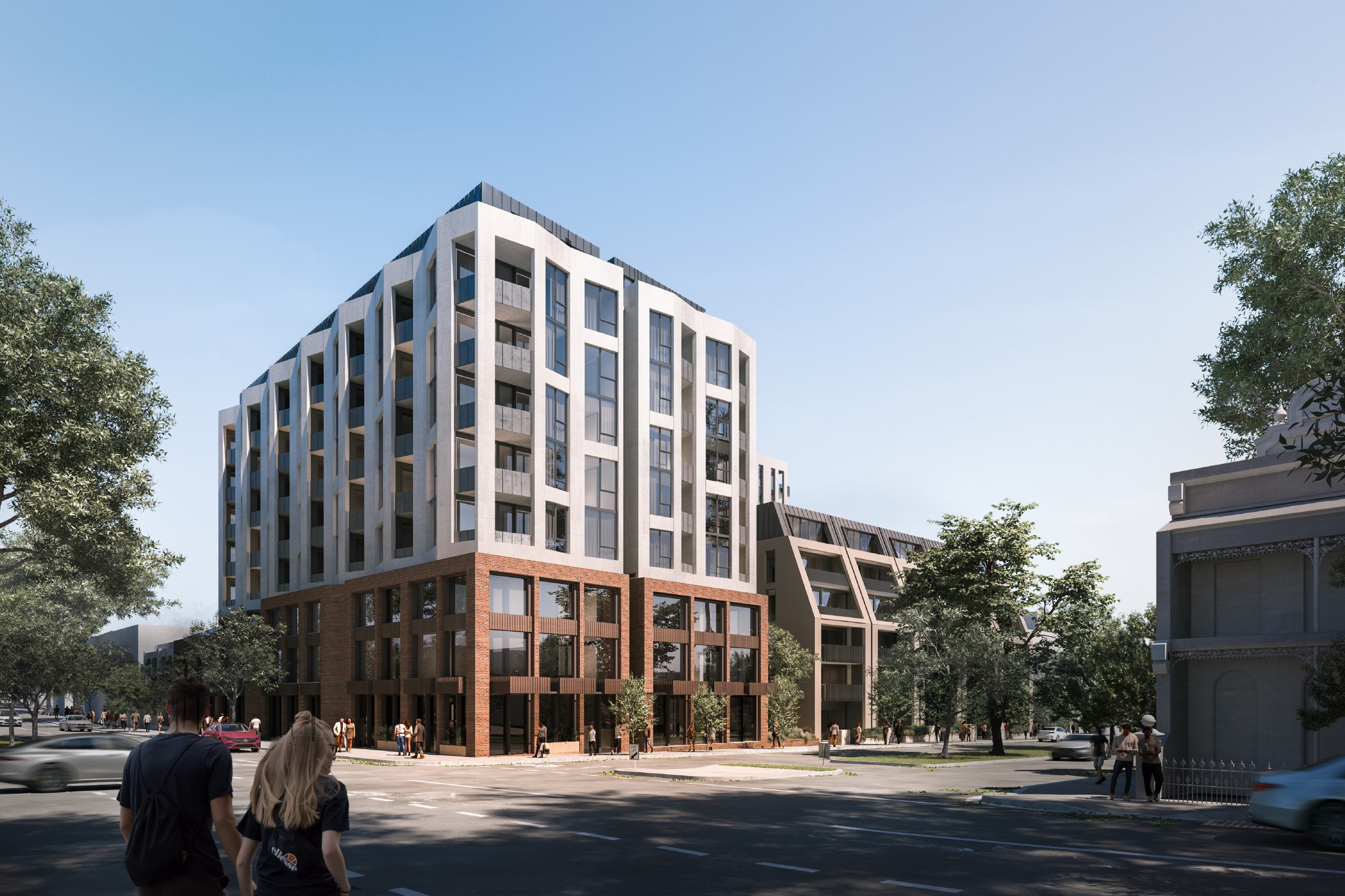 New build to rent development Roden and King in West Melbourne